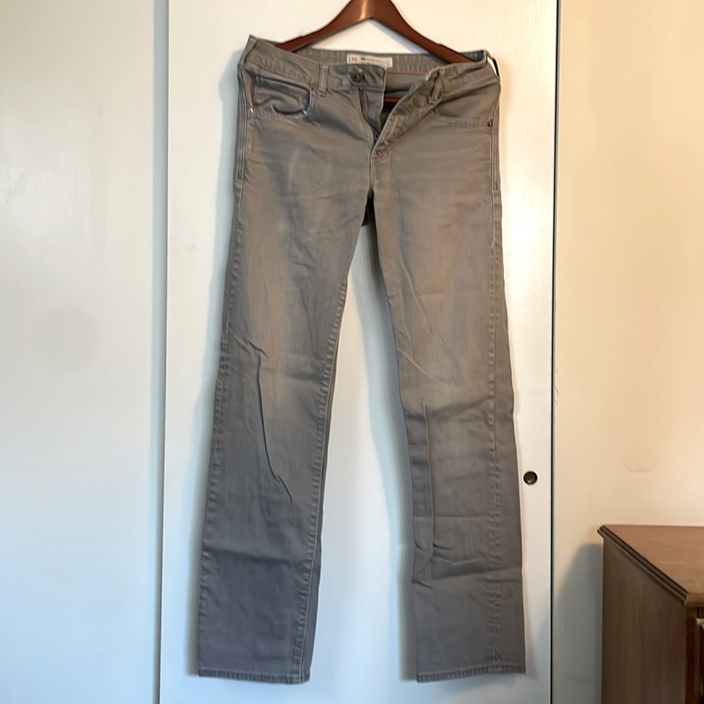 Lee Modern tall grey straight fit L342 size 29x34